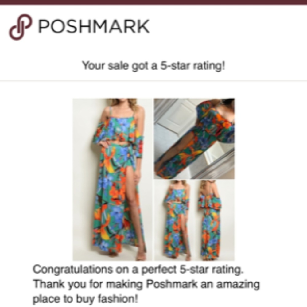 LAST 1! GIRLY & FLRITY 2 PIECE MAXI SKIRT & TOP - Picture 3 of 8